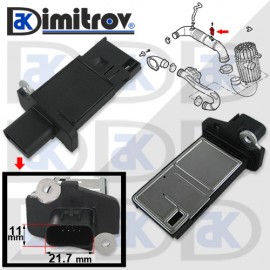 Датчик дебитомер Ford Galaxy Mondeo Transit S-Max Transit Connect Tourneo Connect Transit Tourneo Volvo S80 V70